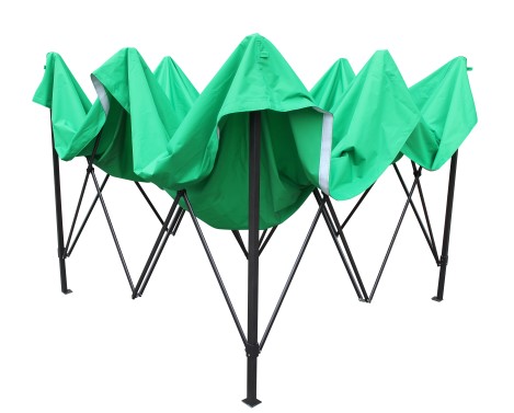 Усилена Сгъваема ШАТРА тип ХАРМОНИКА 3х3м - Градинска Тента