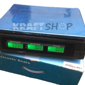 Платформен електронен кантар до 40кг KraftWelle