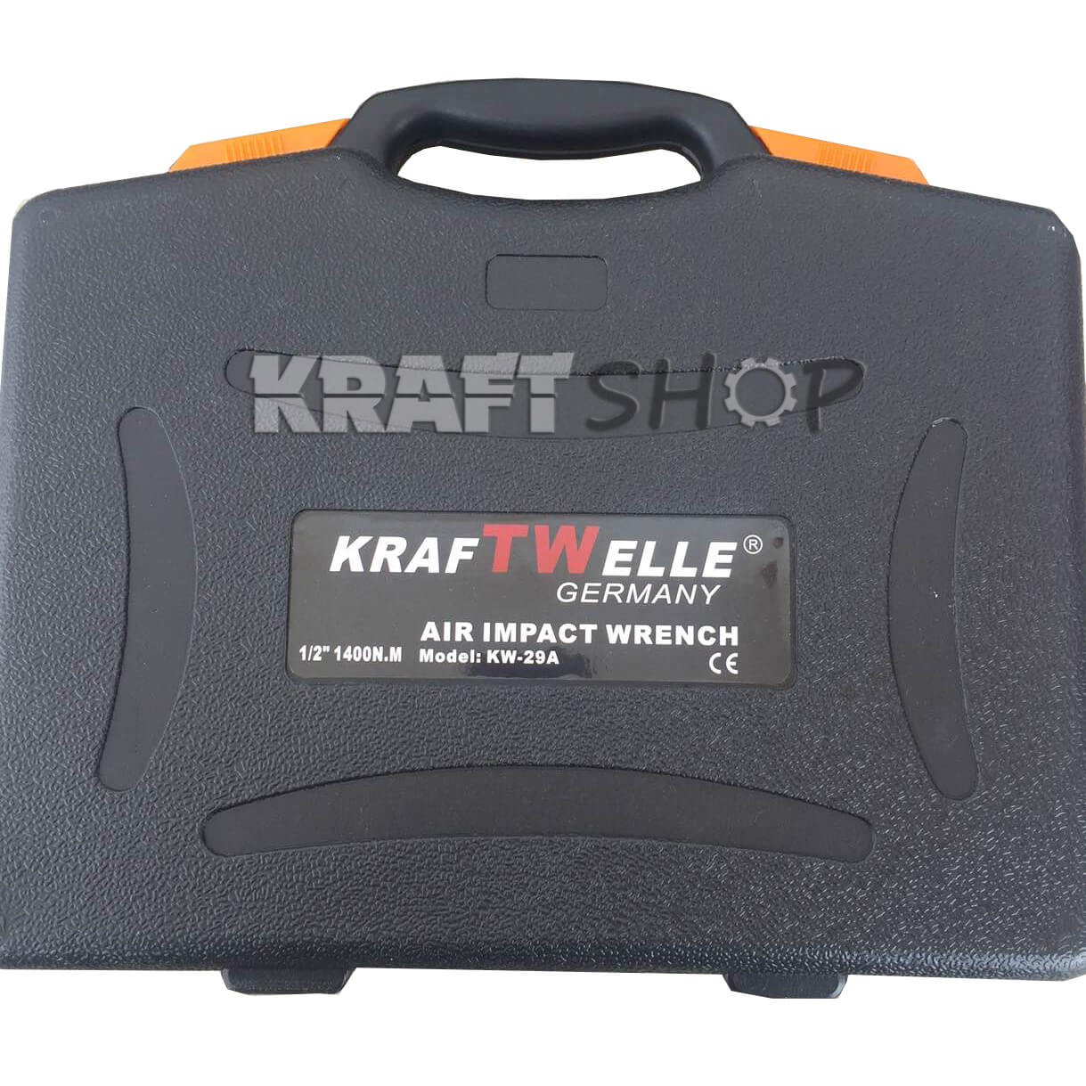 Пневматичен гайковерт 1/2 1400nm с вложки KraftWelle KW-29A