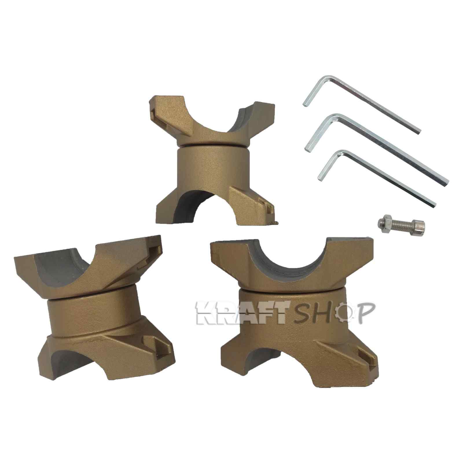 Поялник за полипропилен 20-32мм 2500W Kraft - лепачка за ппр тръби