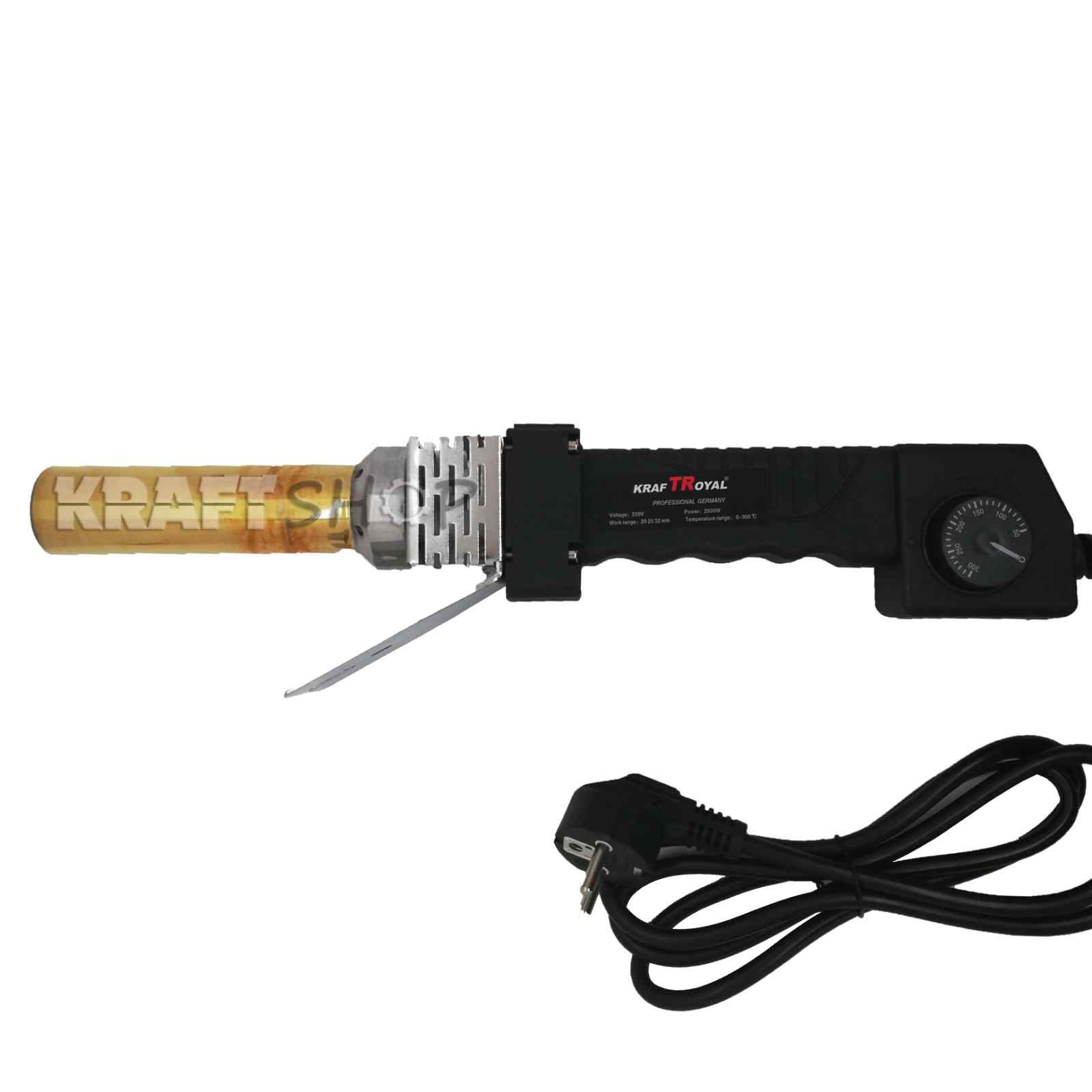 Поялник за полипропилен 20-32мм 2500W Kraft - лепачка за ппр тръби