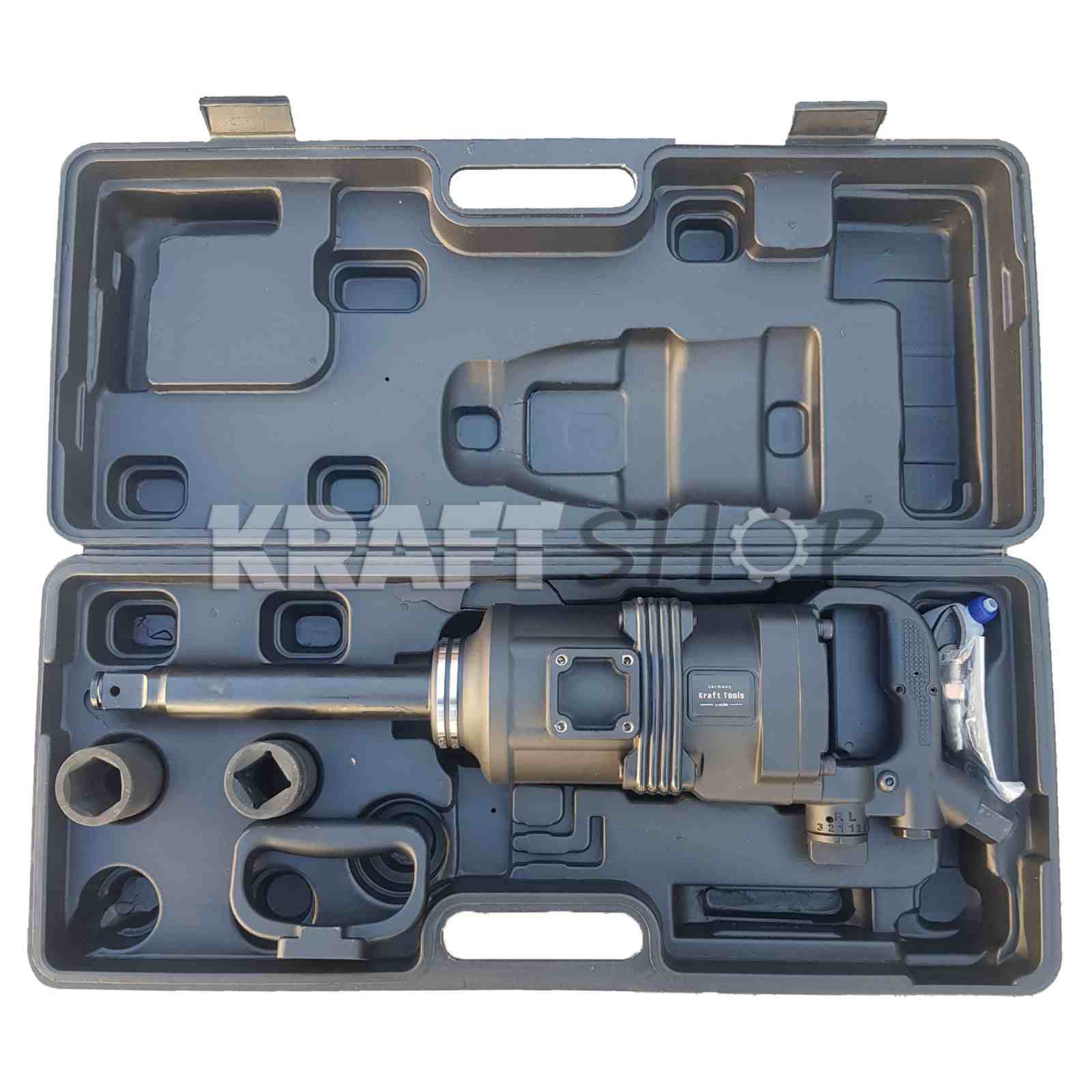 Пневматичен професионален гайковерт 1цол KraftWorld- 3200 Nm