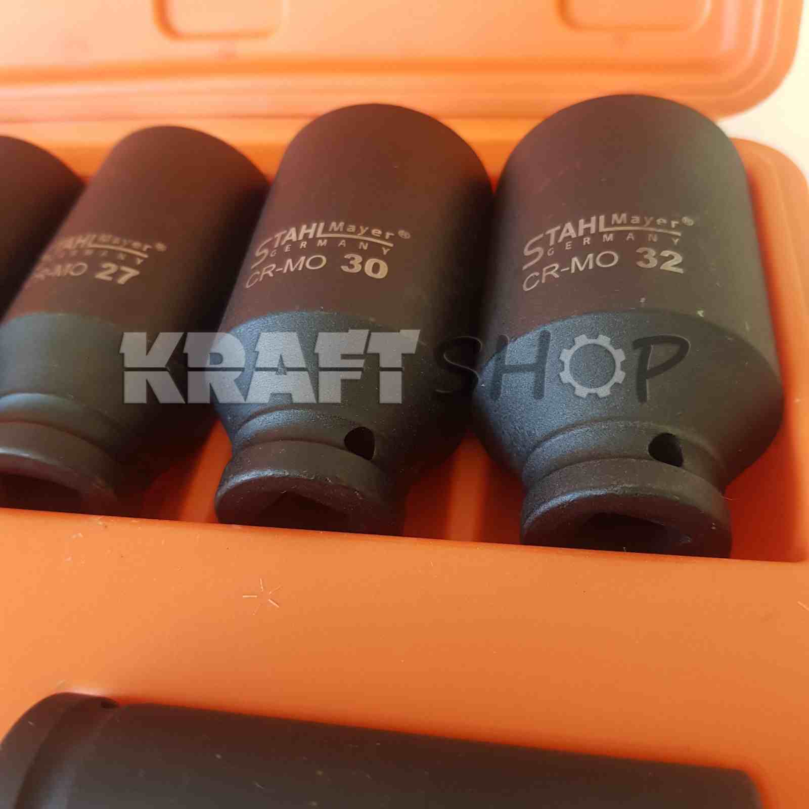 Вложки ударни 1/2" к-т 15 броя KraftWorld