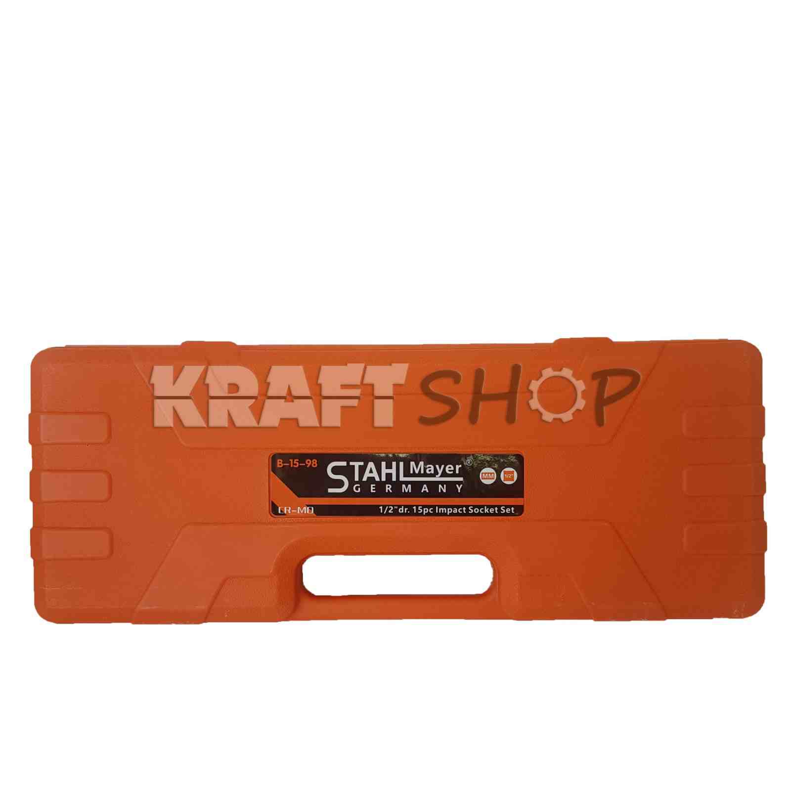 Вложки ударни 1/2" к-т 15 броя KraftWorld