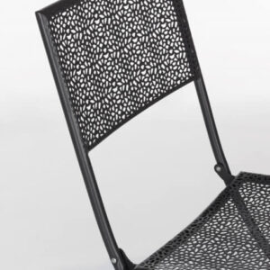 Градинска комплект -сгъваема маса и два сгъваеми стола метални