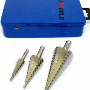 конусни свредла стъпаловидни KraftWorld 4-32, 4-20, 4-12 бургии