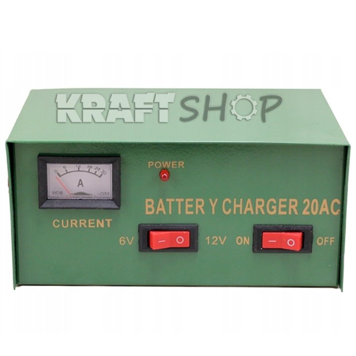 Зарядно устройство за акумулатор 20 AMP  за автомобил