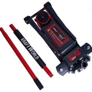 нископрофилен крик KraftWorld 4 тона с две помпи 