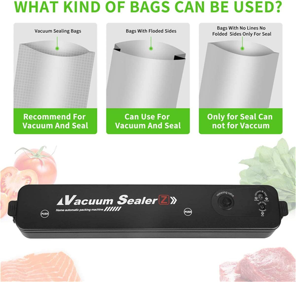 Машина за вакyумиране и запечатване на храни Vacuum Sealer