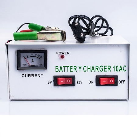 Зарядно устройство 10A  , Токоизправител за зареждане на автомобилни акумулатори 6V/12V 10A