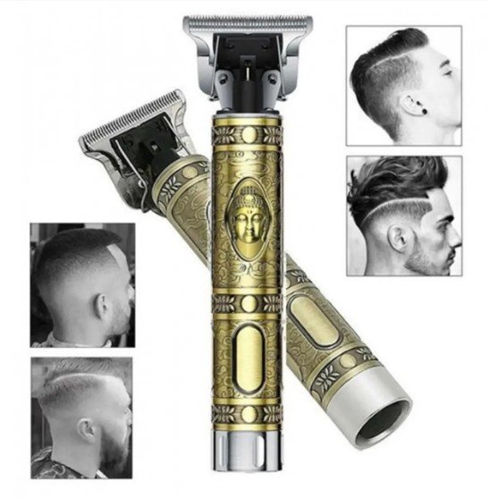 Професионална машинка за подстригване и оформяне с акумулаторна батерия и ретро дизайн