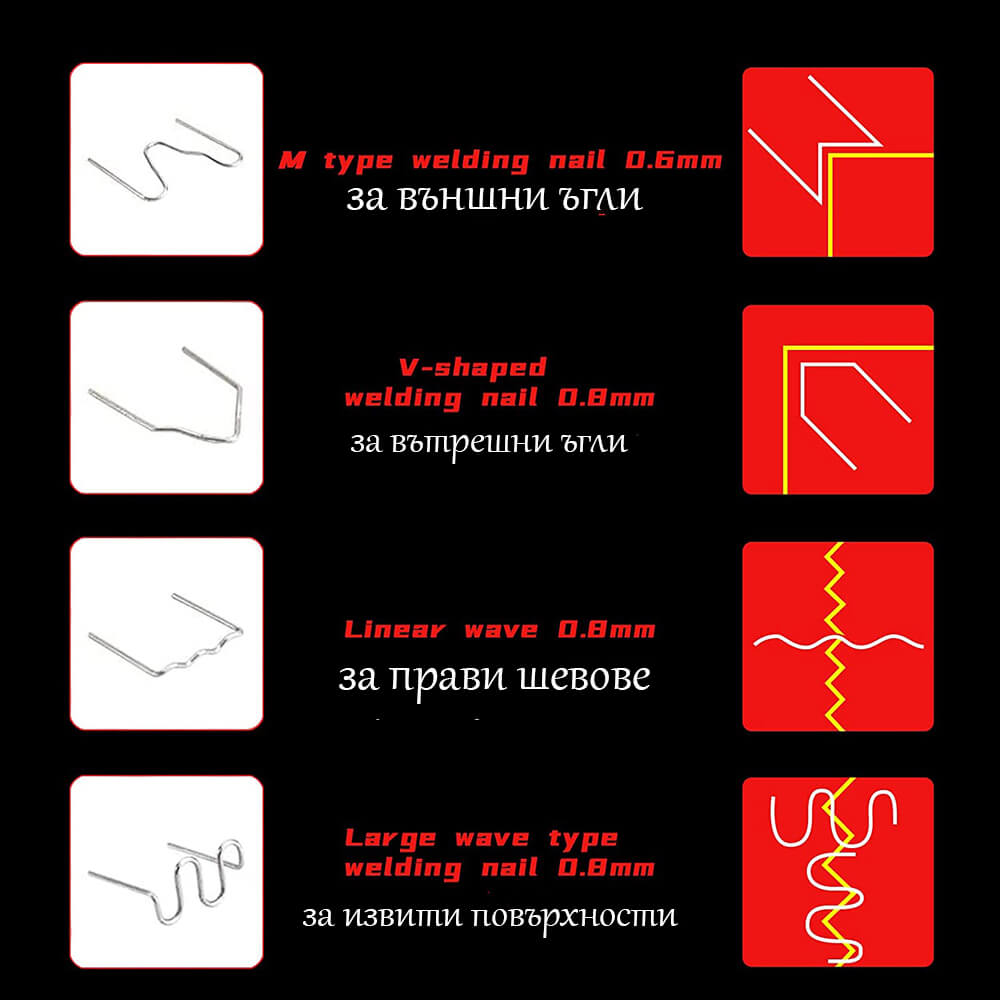 Поялник за лепене на пластмаса KraftWorld