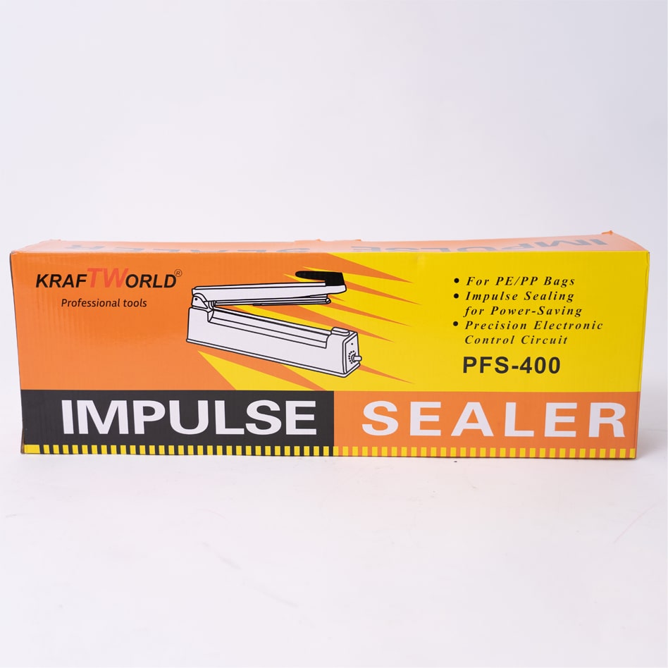 Лепачка KraftWorld за найлонови пликове и торбички (полиетилен) 