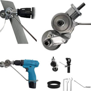 Приставка за Рязане на Метал KraftWorld за винтоверт + дръжка