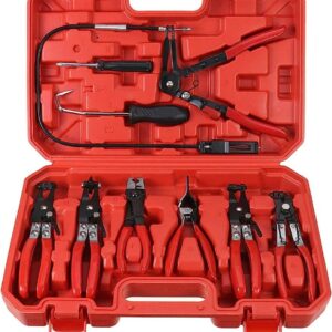 Клещи за скоби за водни съединения от 9 части KraftWorld