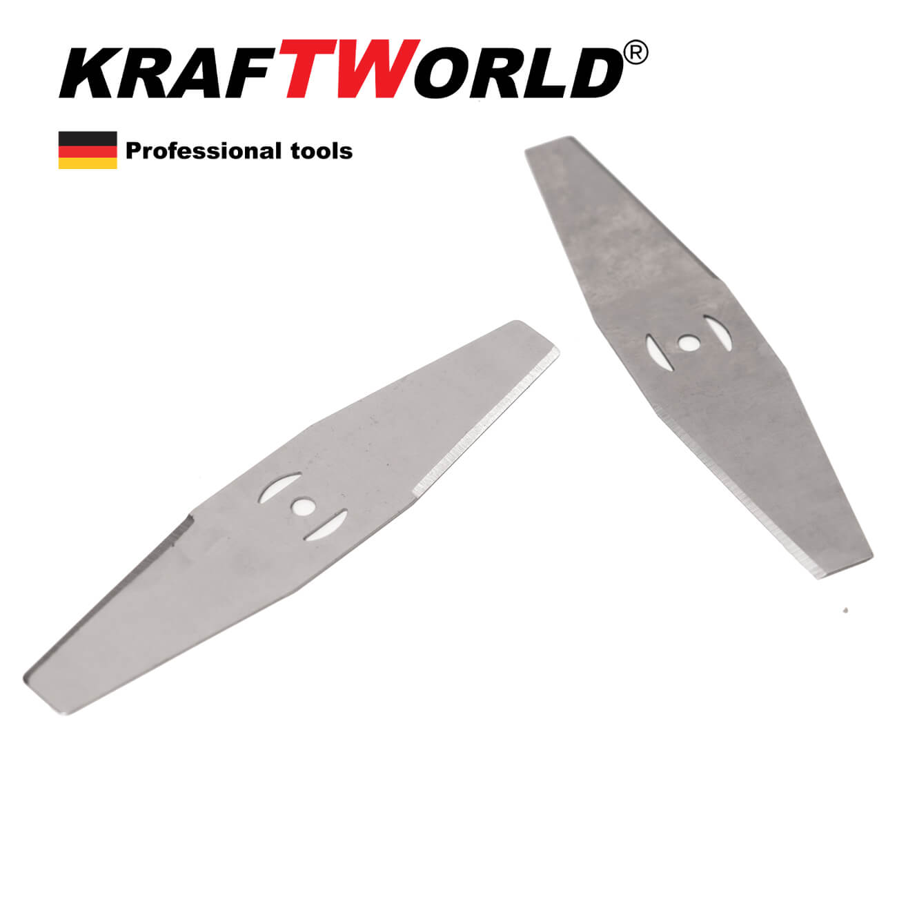 2 броя Метален Нож за акумулаторен тример (комплект)