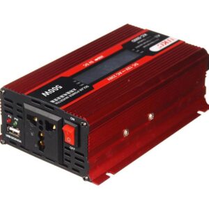 Инвертор на напрежение UKC KC-500D, 12V - 220V, 500W, LCD дисплей
