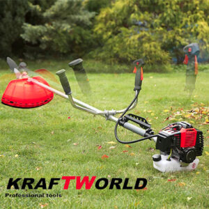 TOП ЦЕНА Бензинов Тример за трева KraftWorld + 9 ПОДАРЪКА