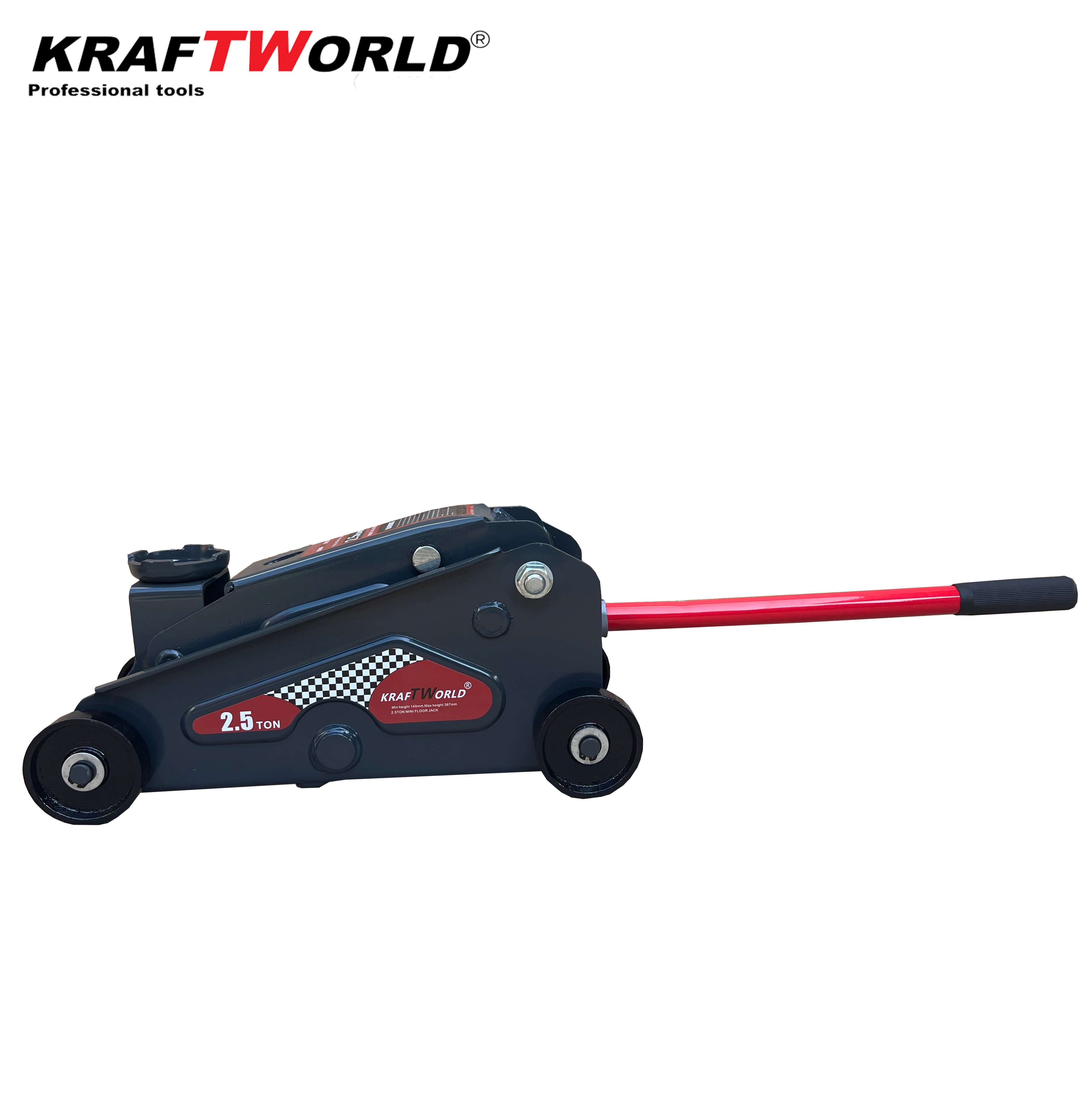 Крик тип крокодил KraftWorld за джипове, бусове, ванове 2.5 тона 140 – 387мм