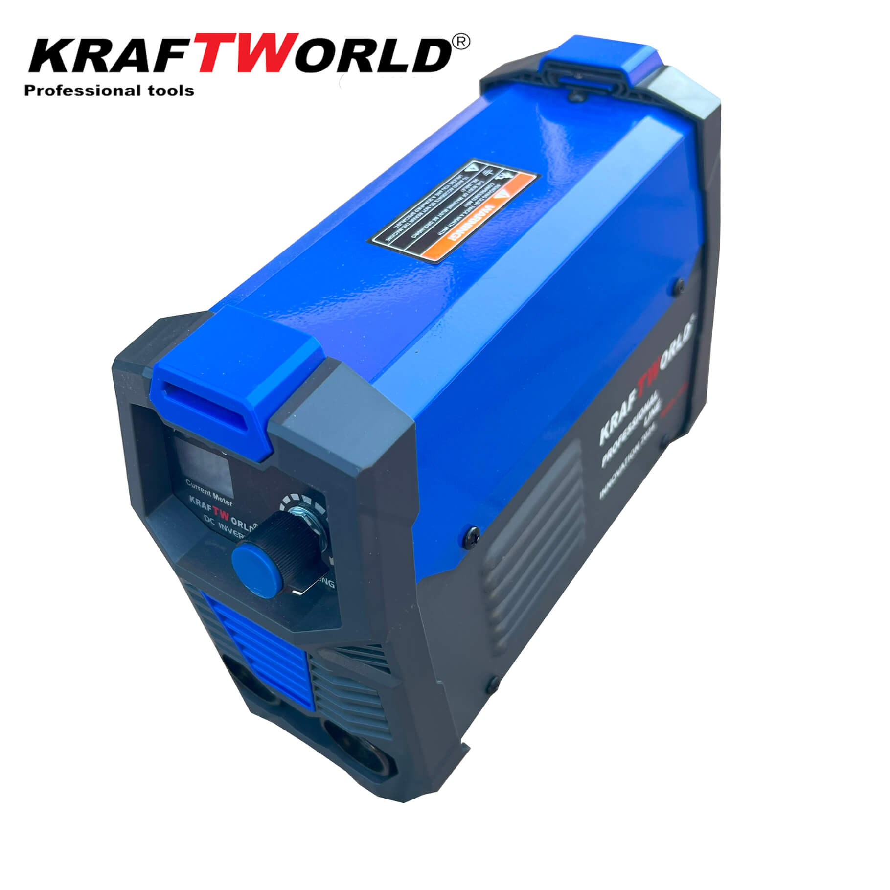 Инверторен Електрожен 400А KraftWorld с Дисплей и Куфар + Подаръци