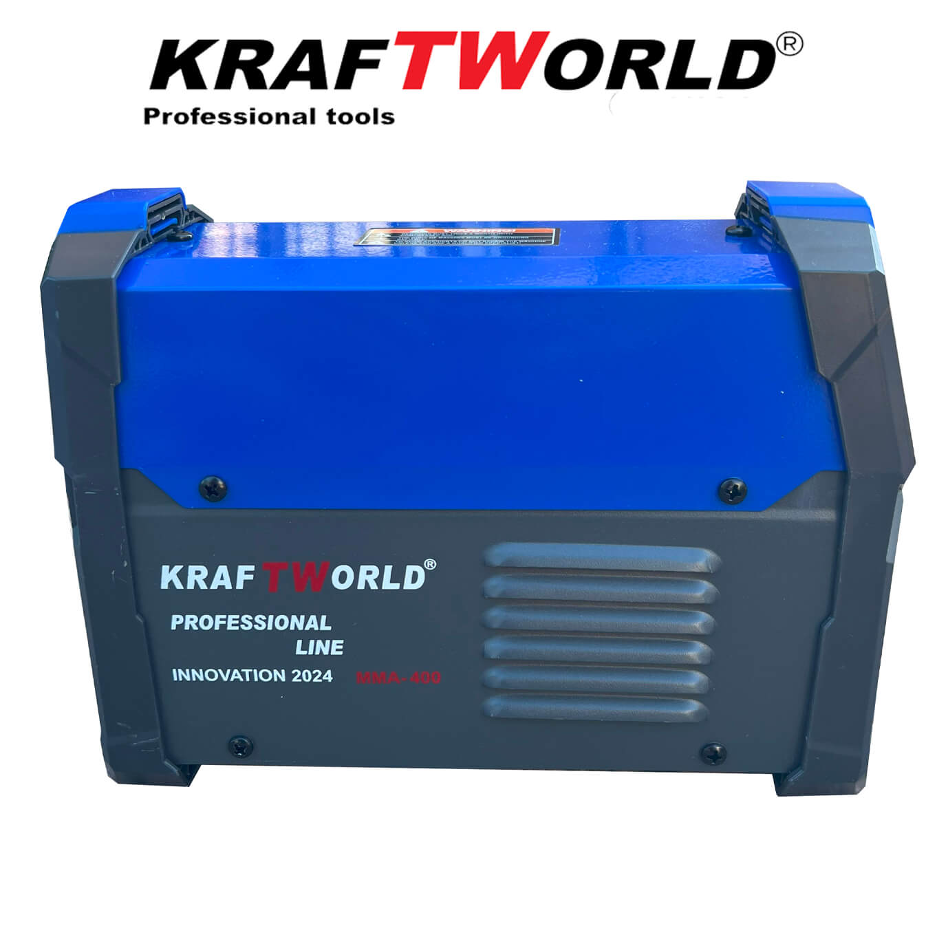 Инверторен Електрожен 400А KraftWorld с Дисплей и Куфар + Подаръци