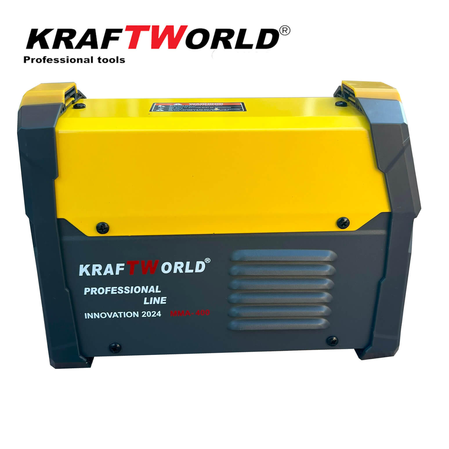 Инверторен Електрожен 400А KraftWorld с Дисплей и Куфар + Подаръци