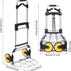 Сгъваема количка за багаж KraftWorld – Товароносимост 150 кг