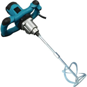 Мощен строителен миксер 2400W Бъркалка с двускоростен метален редуктор и регулируеми обороти