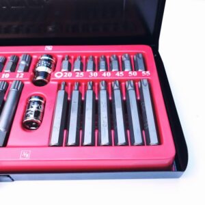 Комплект Накрайници за гедоре Rico 41 части 3/8 1/2