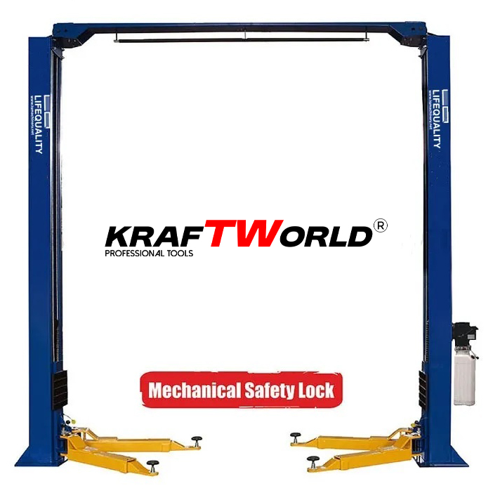 Професионален Двуколонен подемник с капацитет 5000 кг