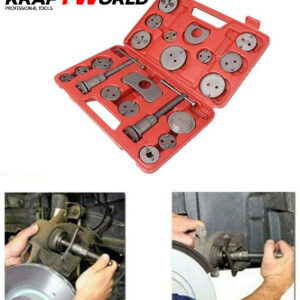 Комплект за сваляне на спирачни цилиндри KrafTWorld 21 части с ляво и дясно въртене 