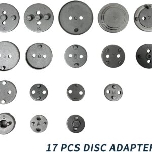 Комплект за сваляне на спирачни цилиндри KrafTWorld 21 части с ляво и дясно въртене 