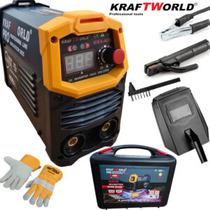 Инверторен Електрожен KraftWorld с Дисплей и Куфар Електрически Инверторен Електрожен KraftWorld с Дисплей и Куфар