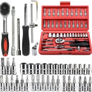  Гедоре комплект KraftWorld 46 части – за професионалисти и любители