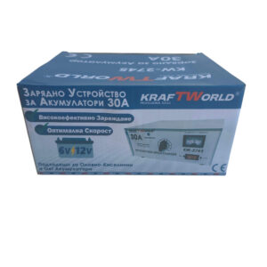 Зарядно устройство KraftWorld KW-2745 – 30A, за 6V и 12V акумулатори