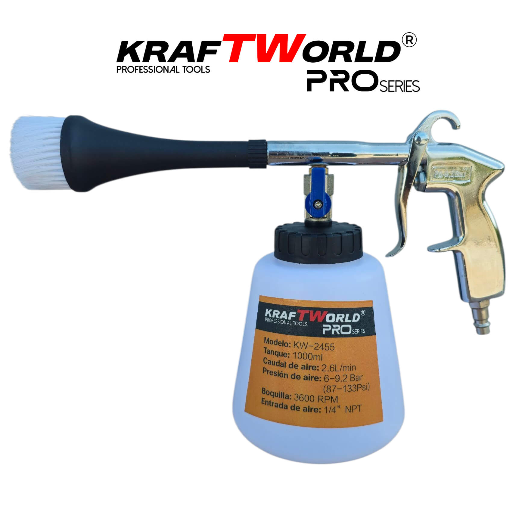 Пистолет за Професионално Пране и Почистване KraftWorld Торнадор